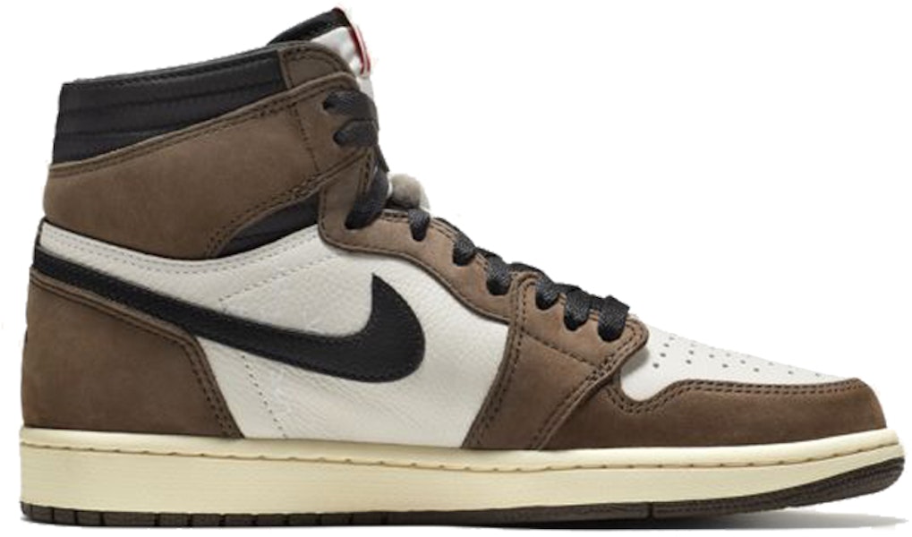 Travis Scott x Air Jordan 1 Retro High OG ''Mocha'' Herren Sneaker CD4487-100 Lookbook Travis Scott x Air Jordan 1 Retro High OG ''Mocha'' Herren Sneaker CD4487-100
