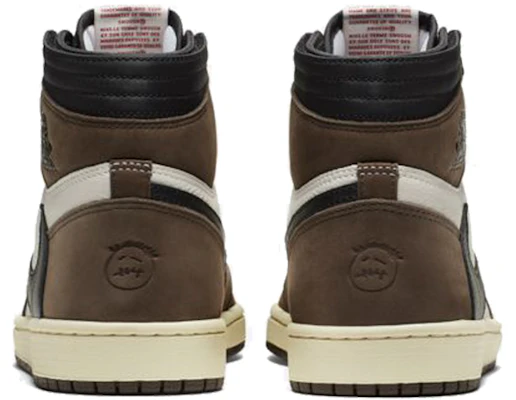 Travis Scott x Air Jordan 1 Retro High OG ''Mocha'' Herren Sneaker CD4487-100 Details for Travis Scott x Air Jordan 1 Retro High OG ''Mocha'' Herren Sneaker CD4487-100