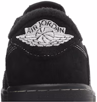Cheap 特拉维斯·斯科特 x Air Jordan 1 復古低幫 OG SP '黑色幻影' DM7866-001