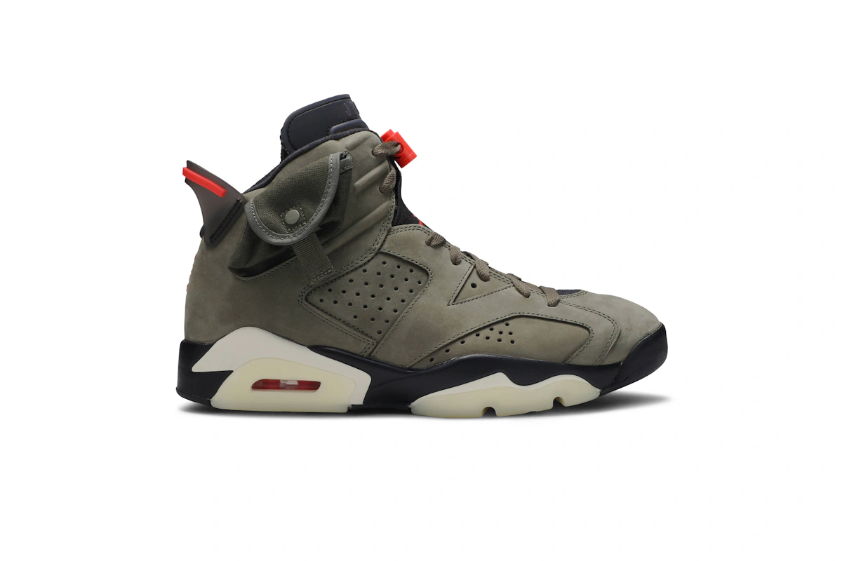 Travis Scott x Air Jordan 6 Retro 'Olive'