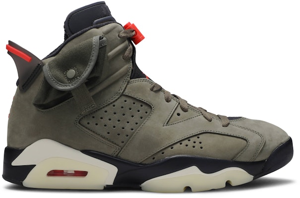 Travis Scott x Air Jordan 6 Retro 'Olive' CN1084-200 Buy Travis Scott x Air Jordan 6 Retro 'Olive' CN1084-200