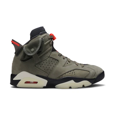 Travis Jordan 6 Retro 'Olive'