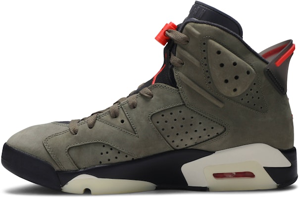 Travis Scott x Air Jordan 6 Retro 'Olive' CN1084-200 Lookbook Travis Scott x Air Jordan 6 Retro 'Olive' CN1084-200