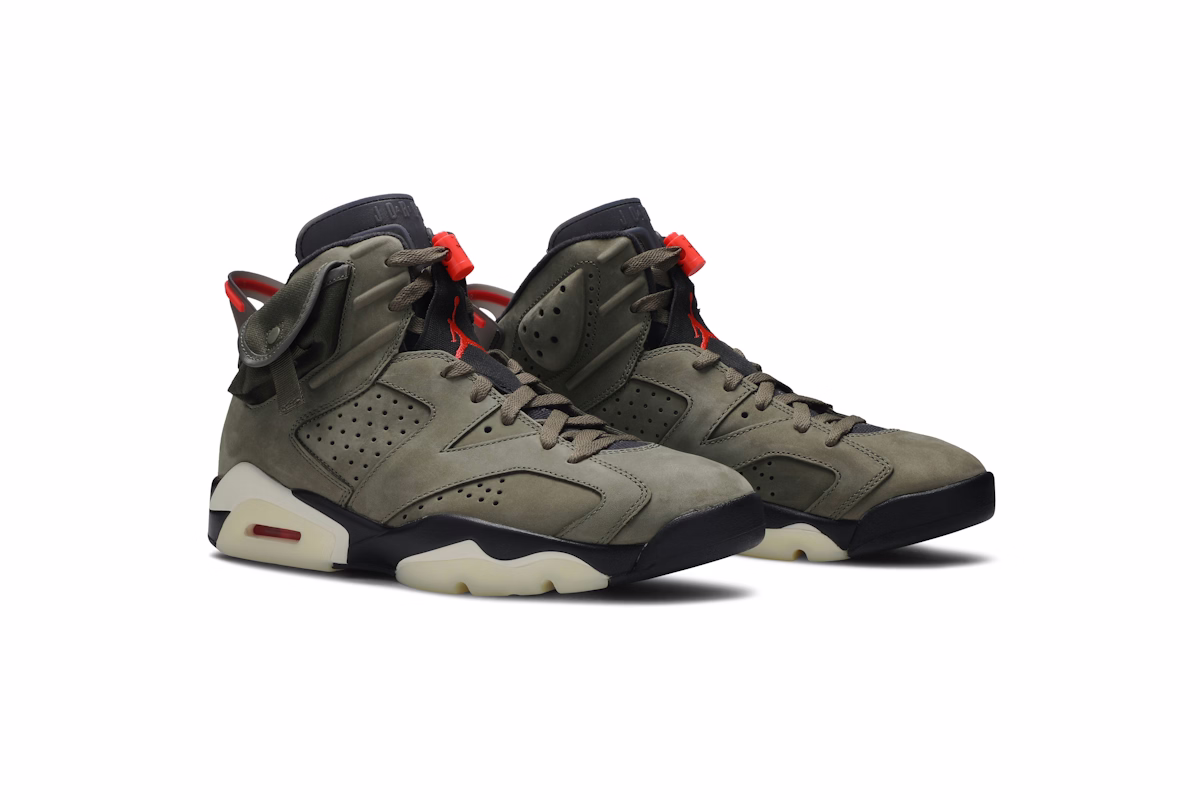 Travis Scott x Air Jordan 6 Retro 'Olive'