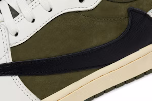 Travis Scott x Air Jordan 1 Low OG SP 'Olive' Zapatillas edición especial DM7866-200 4