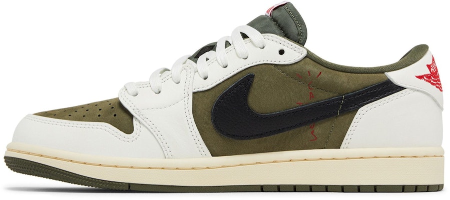 Travis Scott x Air Jordan Air 1 Low OG SP 'Olive' DM7866-200 Shop Travis Scott x Air Jordan Air 1 Low OG SP 'Olive' DM7866-200