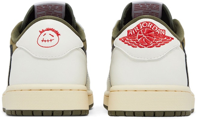 Travis Scott x Air Jordan Air 1 Low OG SP 'Olive' DM7866-200 Cheap Travis Scott x Air Jordan Air 1 Low OG SP 'Olive' DM7866-200