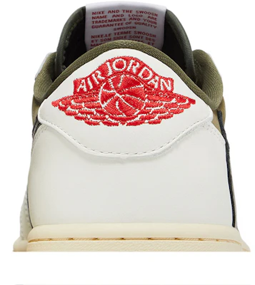 Travis Scott x Air Jordan Air 1 Low OG SP 'Olive' DM7866-200 Cheap Travis Scott x Air Jordan Air 1 Low OG SP 'Olive' DM7866-200