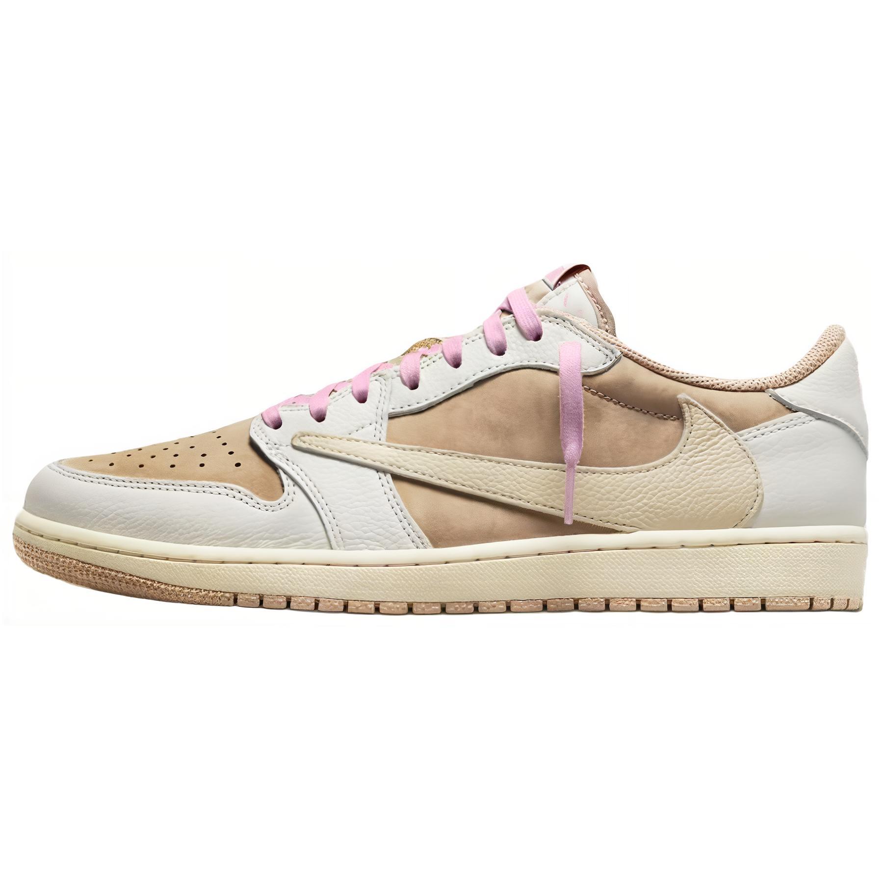 Travis Scott x Air Jordan Air 1 Low OG SP 'Sail Shy Pink' DM7866-106