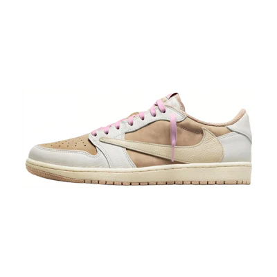 Travis Jordan Air 1 Low SP 'Sail Shy Pink'