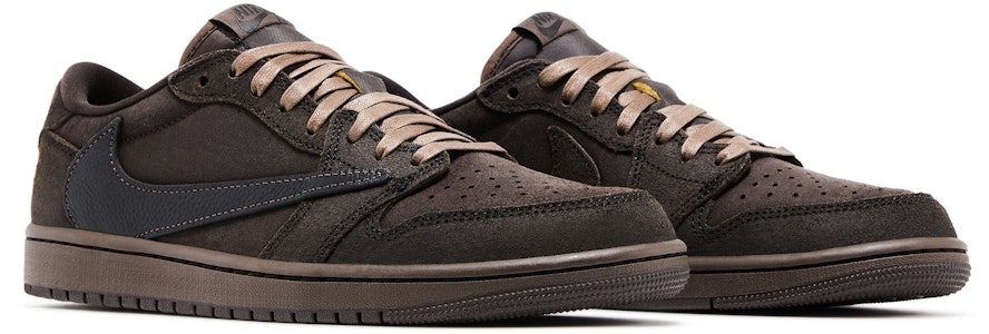 Travis Scott x Air Jordan Air 1 Low OG SP '天鵝絨棕' DM7866-202 2