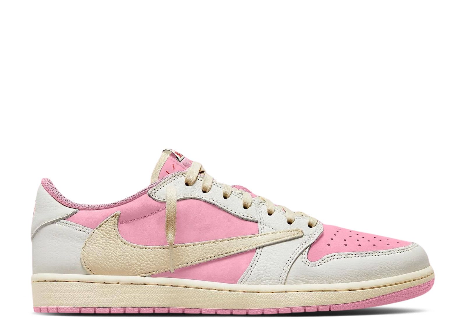 Travis Scott x Air Jordan Air 1 Retro Low OG 'Muslin Pink' IQ7604-100
