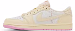 Lookbook Travis Scott x Air Jordan 1 Retro Low OG ''Muslin Pink'' Sepatu Sneakers IQ7604-100