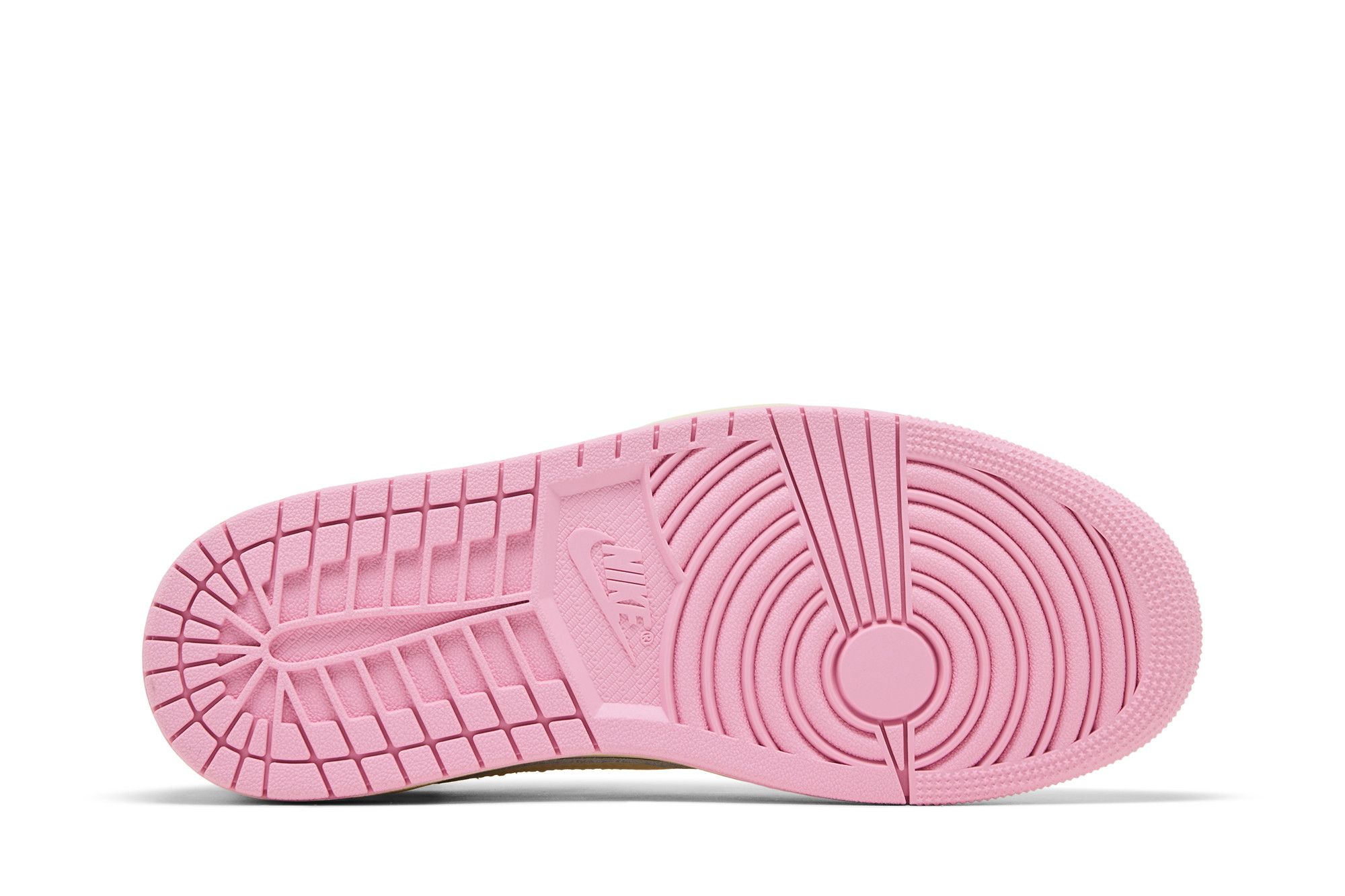 Shop Travis Scott x Air Jordan 1 Retro Low OG ''Muslin Pink'' Sepatu Sneakers IQ7604-100