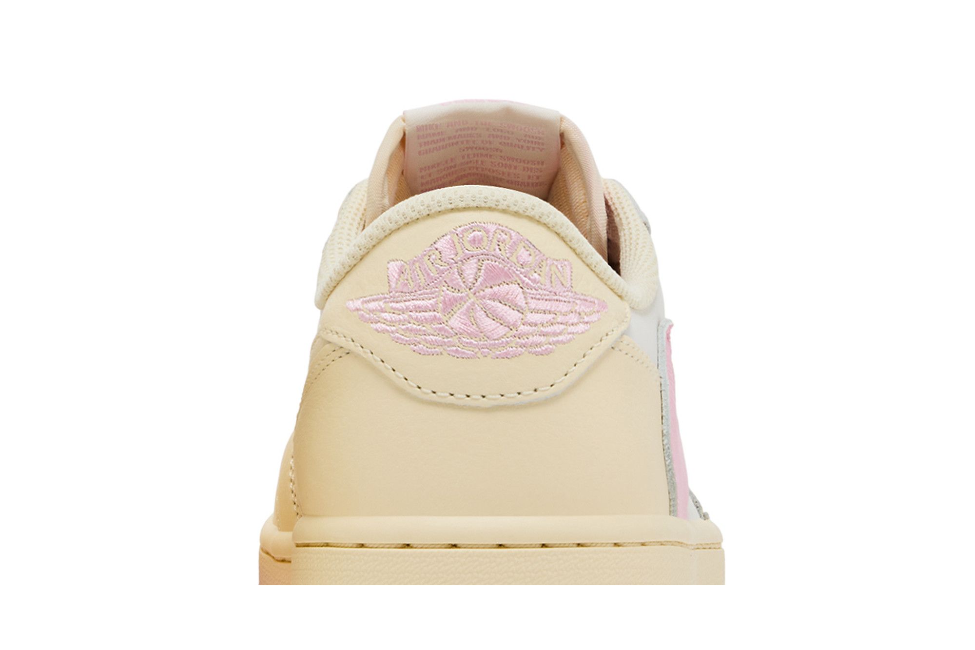 Sizing Travis Scott x Air Jordan 1 Retro Low OG ''Muslin Pink'' Sepatu Sneakers IQ7604-100