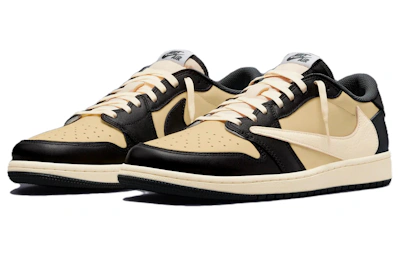 Travis Scott x Air Jordan Air 1 Retro Low OG SP 'Pale Vanilla'