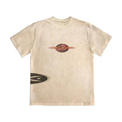 Travis Air Jordan SS24 Graphic Print T-Shirt Unisex in Light Khaki. CJJJ-SS02