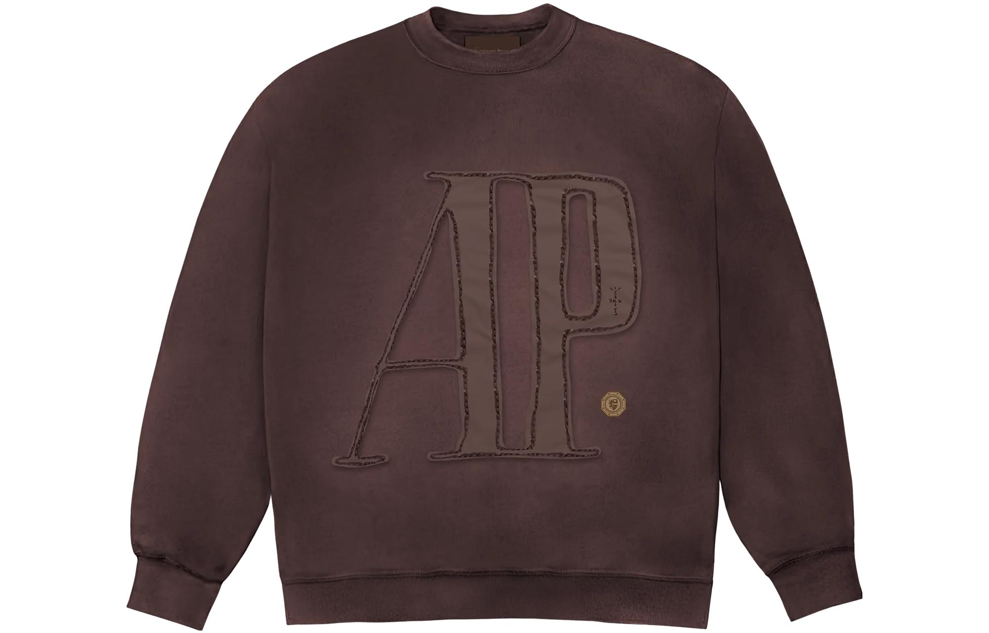 Order Travis Scott x Audemars Piguet FW23 Suéter Retro Marrón Unisex de Lana. CJAP-HC09