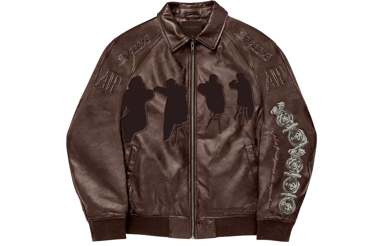 Travis Audemars Piguet FW23 Brown Embroidered Chenille Jacket Unisex CJAP-BJ39