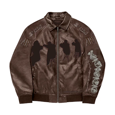 Travis Audemars Piguet FW23 Brown Embroidered Chenille Jacket Unisex CJAP-BJ39