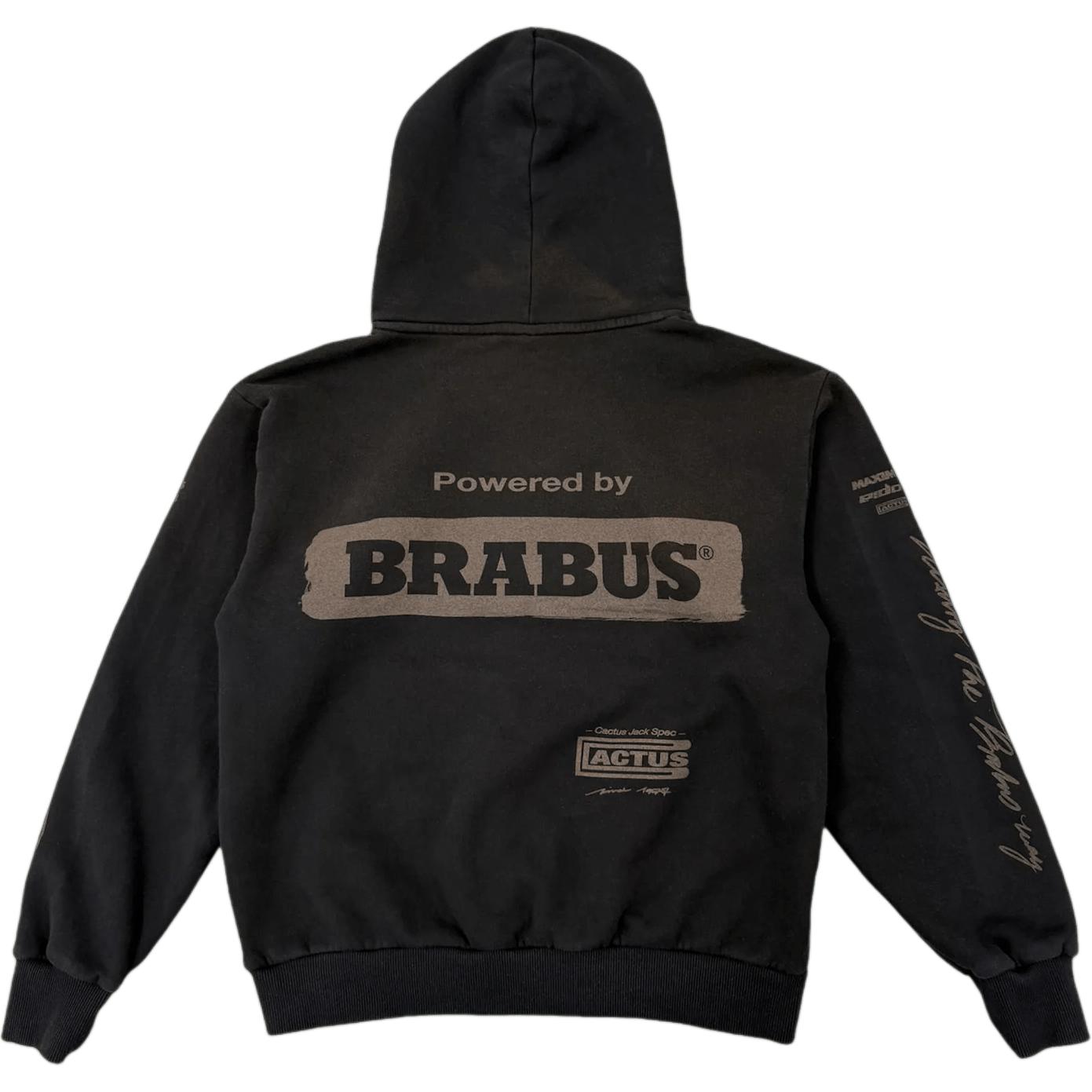Travis BRABUS FW24 Distressed Hoodie with Kangaroo Pocket Black Unisex. ETCJ-BB-HS01 圖 3