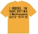 Travis Scott x CPFM 4 CJ Burger Mouth T-Shirt Gold