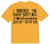 Order Travis Scott x CPFM 4 CJ Burger Mouth T-Shirt Gold
