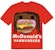 Travis Scott x CPFM 4 CJ Burger Mouth T-Shirt Red