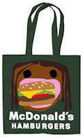 Travis Scott x CPFM 4 CJ Burger Mouth Tote Green Travis Scott x CPFM 4 CJ Burger Mouth Tote Green