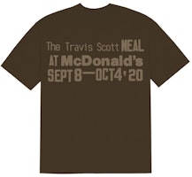 特拉维斯·斯科特 x CPFM 4 CJ Grill 棕色短袖T恤 Order 特拉维斯·斯科特 x CPFM 4 CJ Grill 棕色短袖T恤