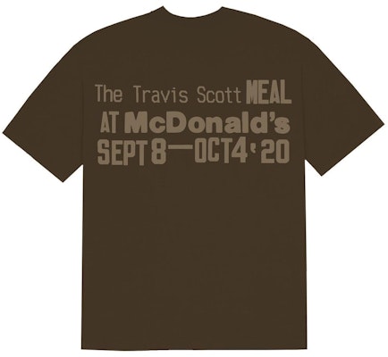 Travis Scott x CPFM 4 CJ Grill Slip T-Shirt Brown Order Travis Scott x CPFM 4 CJ Grill Slip T-Shirt Brown