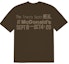 Order Travis Scott x CPFM 4 CJ Grill Slip T-Shirt Brown