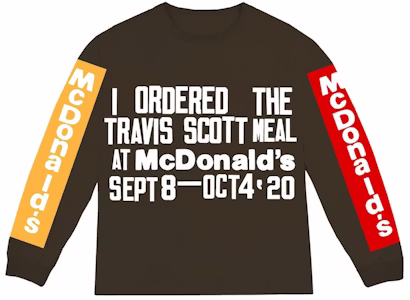 Travis Scott x CPFM 4 CJ Cenderamata Baju Lengan Panjang Coklat Buy Travis Scott x CPFM 4 CJ Cenderamata Baju Lengan Panjang Coklat
