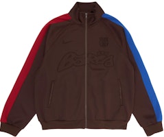 Travis Scott x FC Barcelona x Nike SS25 Embroidered Logo Zip Jacket Unisex FQCJ-WNJ01 Travis Scott x FC Barcelona x Nike SS25 Embroidered Logo Zip Jacket Unisex FQCJ-WNJ01
