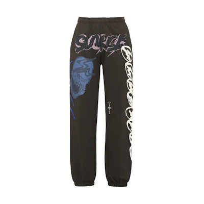Travis Fragment Cactus Jack Brown Graffiti Jogger Pants . CJFN-SS33