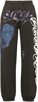 特拉维斯斯科特 x Fragment Cactus Jack 棕色涂鸦束脚裤 CJFN-SS33 Order 特拉维斯斯科特 x Fragment Cactus Jack 棕色涂鸦束脚裤 CJFN-SS33