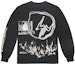 Lookbook Travis Scott 聯名 Fragment Cactus Jack 黑色長袖圖案衛衣 CJFN-SS31