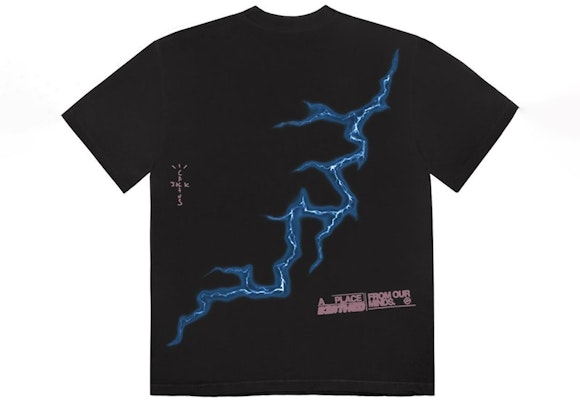 Travis Scott x Fragment Danger Tee Washed Black Order Travis Scott x Fragment Danger Tee Washed Black