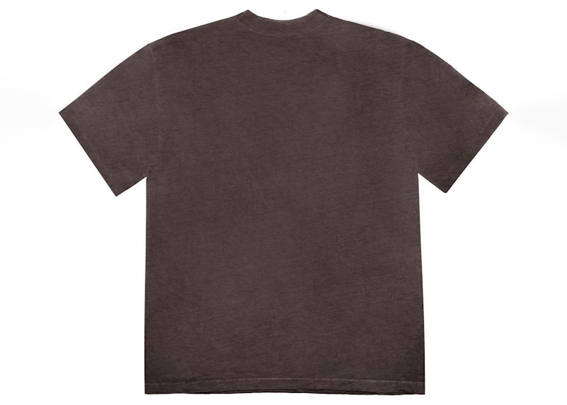 Order 特拉維斯·斯科特 x Fragment 廣井T恤 棕胡椒色