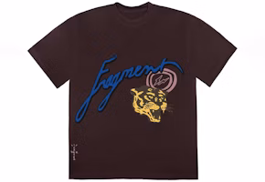 Travis Scott x Fragment Icons Tee Brown Travis Scott x Fragment Icons Tee Brown
