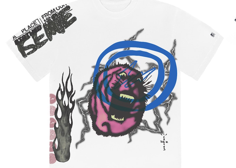 Travis Scott x Fragment Sunrise Tee White