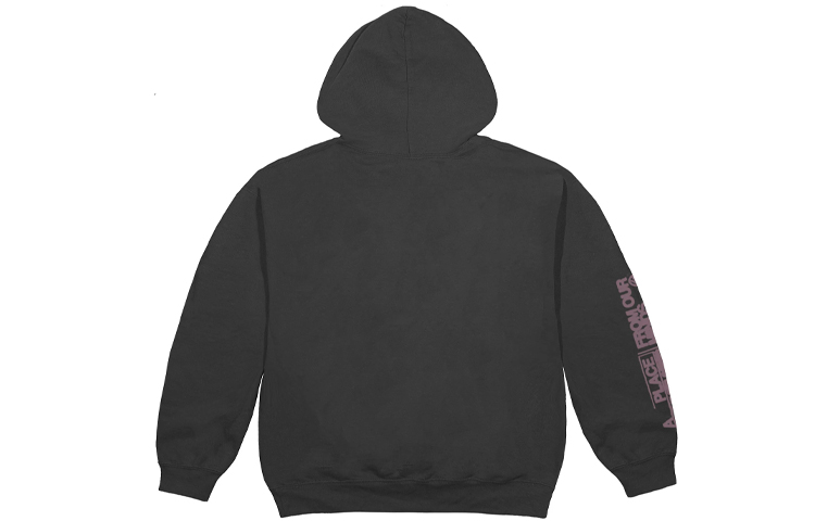 Travis Hiroshi Fujiwara Cactus Jack Letter Print Hoodie Black Unisex CJFN-SS18 圖 3