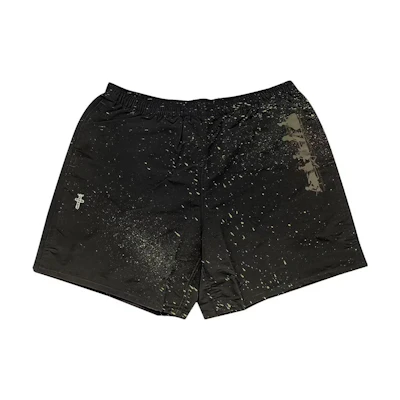 Travis Jordan Solid Color Printed Casual Shorts CJOL-PS06