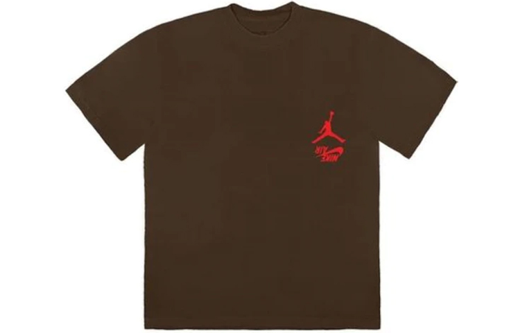 Order Travis Scott x Jordan Cactus Jack 反勾巧克力短袖T恤 男女適穿款式 TC-304