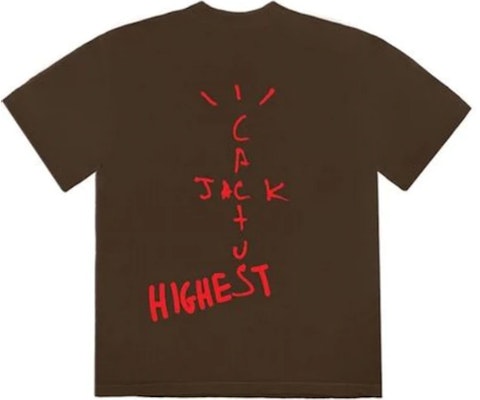 Travis Scott x Jordan Cactus Jack 反勾巧克力短袖T恤 男女適穿款式 TC-304 Lookbook Travis Scott x Jordan Cactus Jack 反勾巧克力短袖T恤 男女適穿款式 TC-304