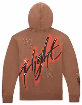 Travis Scott x Jordan Flight Graphic Hoodie Archaeo 'Brown' Order Travis Scott x Jordan Flight Graphic Hoodie Archaeo 'Brown'