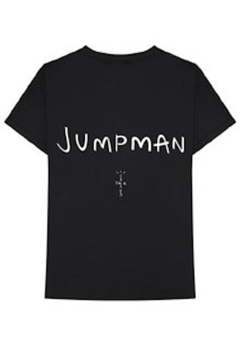 Order Travis Scott x Jordan Jumpman 黑色T恤