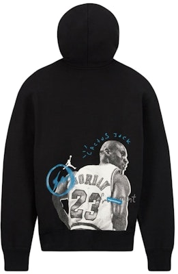 Travis Scott x Jordan x Fragment Hoodie 'Black' Order Travis Scott x Jordan x Fragment Hoodie 'Black'