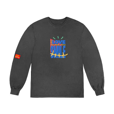 Travis McDonald's Cartoon Graphic Unisex Long Sleeve Hoodie TC-279