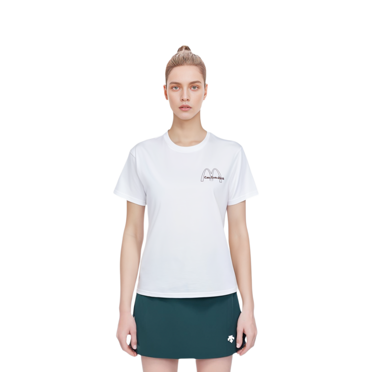 Shop Kaos Kolaborasi Travis Scott x McDonald''s Putih Unisex Kasual. CJMDSS37